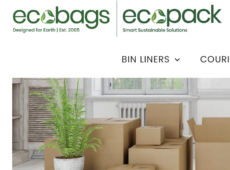 Ecobags and Ecopack logo design and brand management